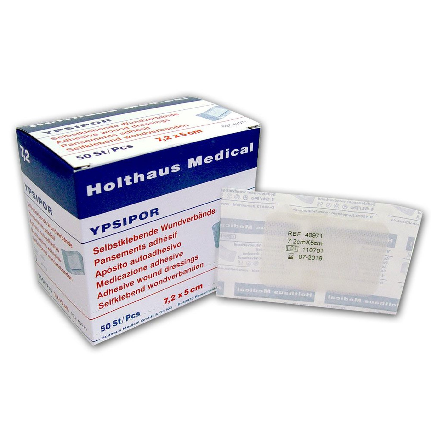 Medipore +Pad Steriler Wundverband 6x10cm 3564E 50 ST PZN 01681189