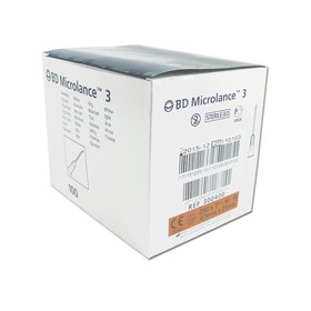 100 Stück Einweg-Kanüle BD Microlance 3 Nr.18 orange-braun 0,5 x 25 mm (25G)