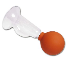 Handmilchpumpe Hand-Milchpumpe aus Kunststoff komplett mit Ball