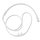 Salter Labs Sauerstoffbrille Nasenbrille mit 0,33 m Schlauch bis 6 l/min