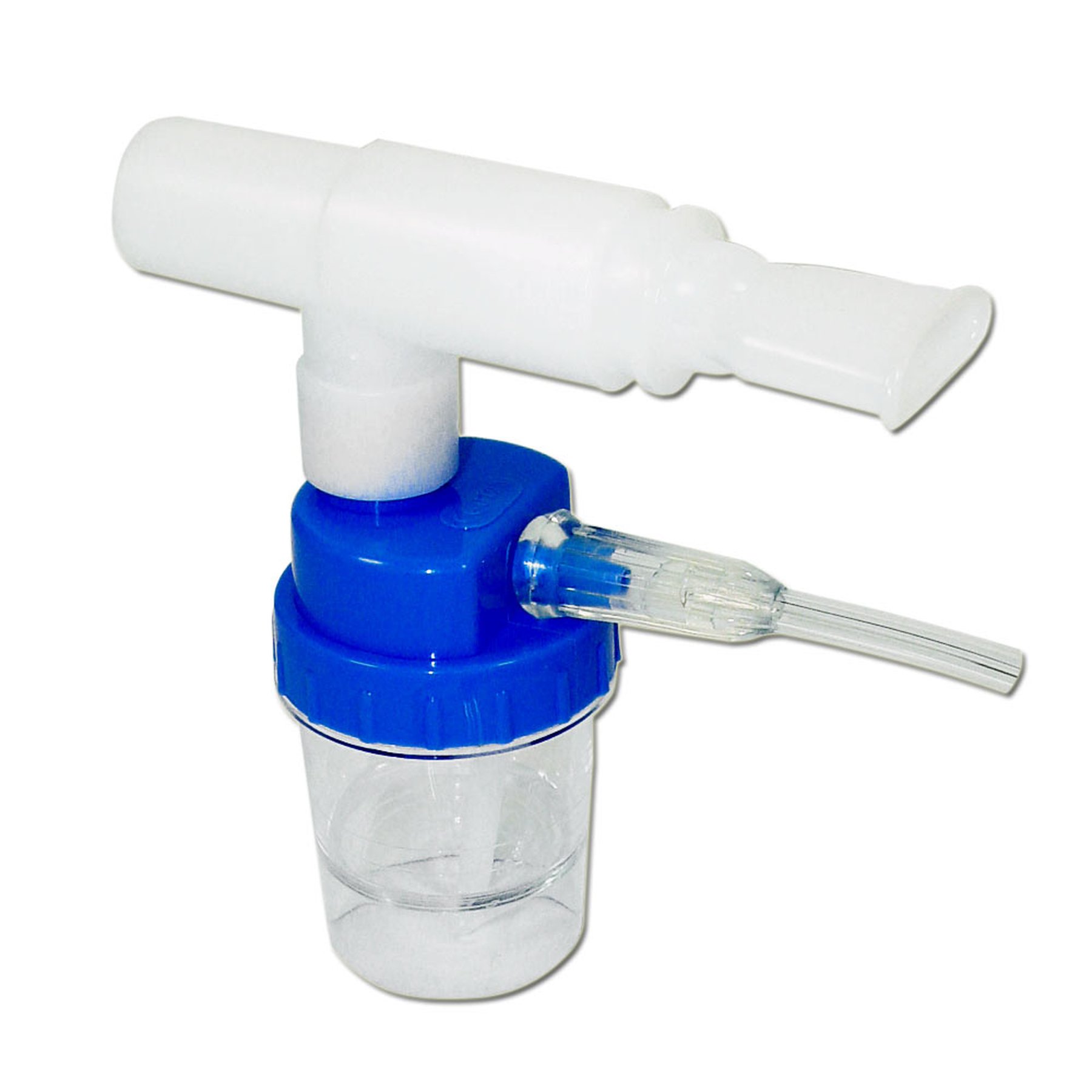 Inhalierset Erwachsene mit 15 ml Medikamenten-Vernebler, T-Stück