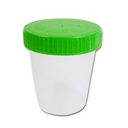 10 Urinbecher mit Schraubdeckel - 100 ml...