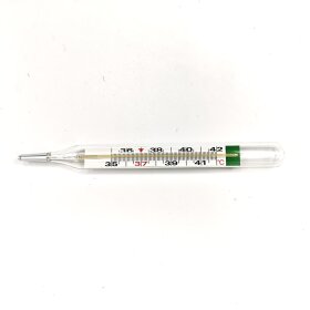 Fieberthermometer analog ohne Quecksilber mit Kunststoffhülse Etui